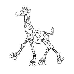 Coloring page: Giraffe (Animals) #7333 - Free Printable Coloring Pages