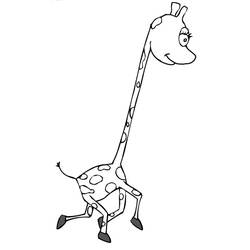 Coloring page: Giraffe (Animals) #7364 - Free Printable Coloring Pages