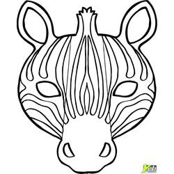 Coloring page: Giraffe (Animals) #7382 - Free Printable Coloring Pages