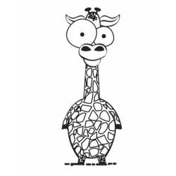 Coloring page: Giraffe (Animals) #7394 - Free Printable Coloring Pages