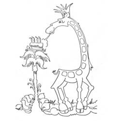 Coloring page: Giraffe (Animals) #7408 - Free Printable Coloring Pages