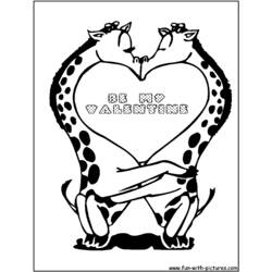 Coloring page: Giraffe (Animals) #7409 - Free Printable Coloring Pages