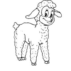 Coloring page: Goat (Animals) #2415 - Free Printable Coloring Pages