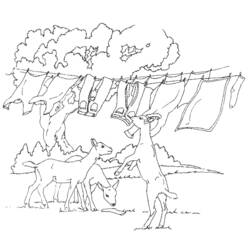 Coloring page: Goat (Animals) #2444 - Free Printable Coloring Pages