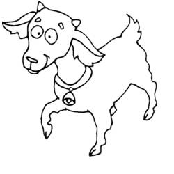 Coloring page: Goat (Animals) #2476 - Free Printable Coloring Pages