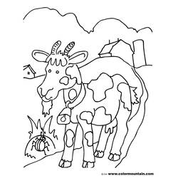 Coloring page: Goat (Animals) #2481 - Free Printable Coloring Pages