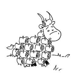 Coloring page: Goat (Animals) #2560 - Free Printable Coloring Pages