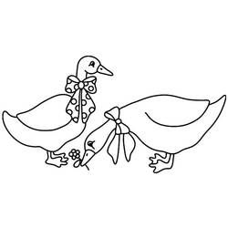 Coloring page: Goose (Animals) #11660 - Free Printable Coloring Pages