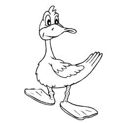 Coloring page: Goose (Animals) #11669 - Free Printable Coloring Pages
