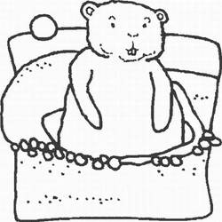 Coloring page: Groundhog (Animals) #10970 - Free Printable Coloring Pages