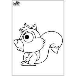 Coloring page: Groundhog (Animals) #10983 - Free Printable Coloring Pages