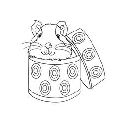 Guinea Pig (Animals) coloring page #211139 to print and color