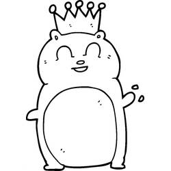 Hamster (Animals) coloring page #188806 to print and color