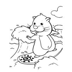 Hamster (Animals) coloring page #188812 to print and color