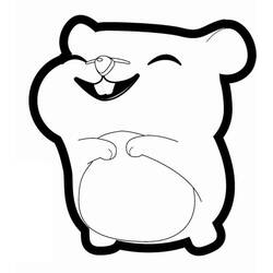 Hamster (Animals) coloring page #188816 to print and color