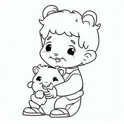 Hamster (Animals) coloring page #188830 to print and color