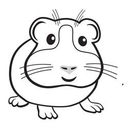 Hamster (Animals) coloring page #188833 to print and color