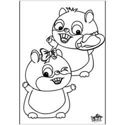 Coloring page: Hamster (Animals) #8036 - Free Printable Coloring Pages