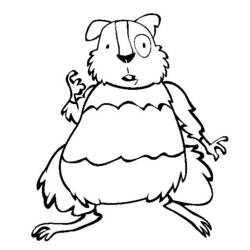 Coloring page: Hamster (Animals) #8051 - Free Printable Coloring Pages