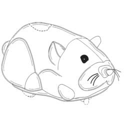 Coloring page: Hamster (Animals) #8056 - Free Printable Coloring Pages