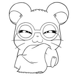Coloring page: Hamster (Animals) #8069 - Free Printable Coloring Pages