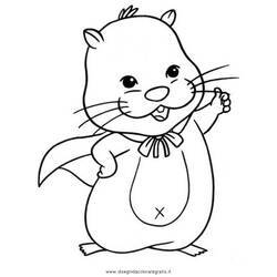 Coloring page: Hamster (Animals) #8084 - Free Printable Coloring Pages