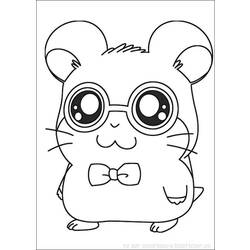 Coloring page: Hamster (Animals) #8088 - Printable coloring pages