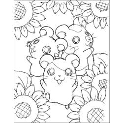 Coloring page: Hamster (Animals) #8096 - Free Printable Coloring Pages
