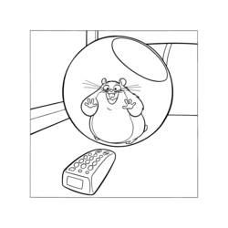 Coloring page: Hamster (Animals) #8104 - Free Printable Coloring Pages