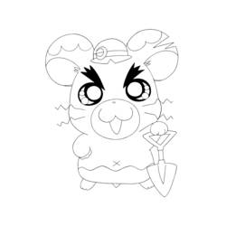 Coloring page: Hamster (Animals) #8114 - Free Printable Coloring Pages