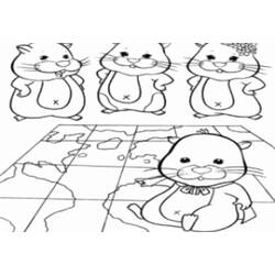 Coloring page: Hamster (Animals) #8131 - Free Printable Coloring Pages