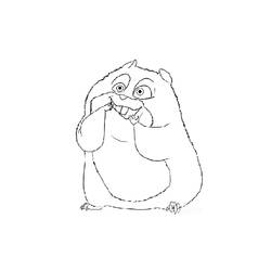 Coloring page: Hamster (Animals) #8146 - Free Printable Coloring Pages