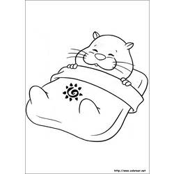 Coloring page: Hamster (Animals) #8164 - Free Printable Coloring Pages