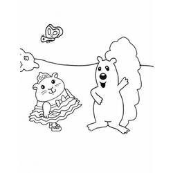Coloring page: Hamster (Animals) #8186 - Free Printable Coloring Pages