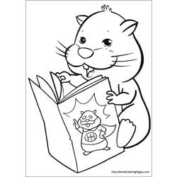 Coloring page: Hamster (Animals) #8193 - Free Printable Coloring Pages