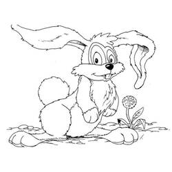 Coloring page: Hare (Animals) #10087 - Printable coloring pages