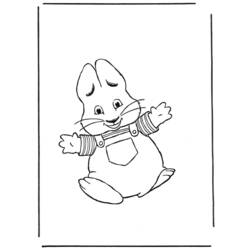 Coloring page: Hare (Animals) #10096 - Printable coloring pages