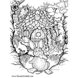 Coloring page: Hare (Animals) #10102 - Free Printable Coloring Pages