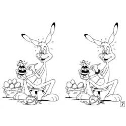 Coloring page: Hare (Animals) #10104 - Free Printable Coloring Pages