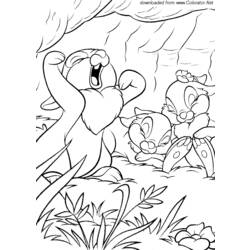 Coloring page: Hare (Animals) #10139 - Free Printable Coloring Pages