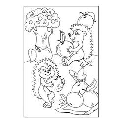 Hedgehog (Animals) coloring page #190599 to print and color