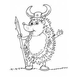 Coloring page: Hedgehog (Animals) #8303 - Free Printable Coloring Pages