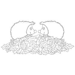 Coloring page: Hedgehog (Animals) #8309 - Free Printable Coloring Pages