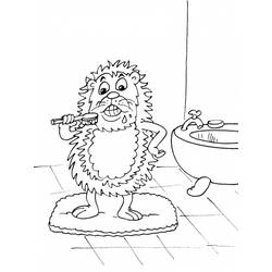 Coloring page: Hedgehog (Animals) #8390 - Free Printable Coloring Pages
