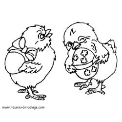Coloring page: Hen (Animals) #17563 - Free Printable Coloring Pages