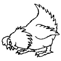 Coloring page: Hen (Animals) #17580 - Free Printable Coloring Pages