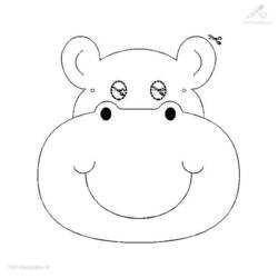 Coloring page: Hippopotamus (Animals) #8654 - Free Printable Coloring Pages