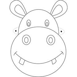 Coloring page: Hippopotamus (Animals) #8739 - Free Printable Coloring Pages