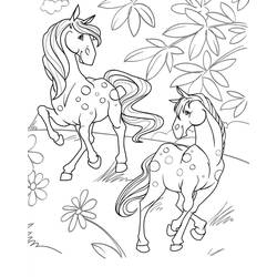 Horse (Animals) coloring page #178273 to print and color