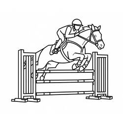 Horse (Animals) coloring page #216512 to print and color